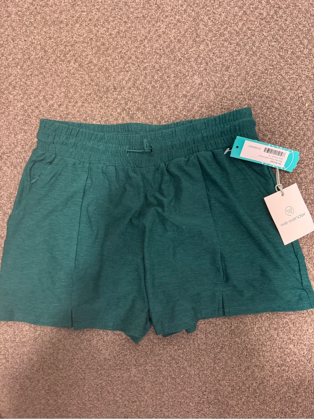 We Wander Teal Pull-On Women's Shorts
